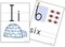 Color Alphabet Cards, Letters & Pictures, Colorful Border, School & Home